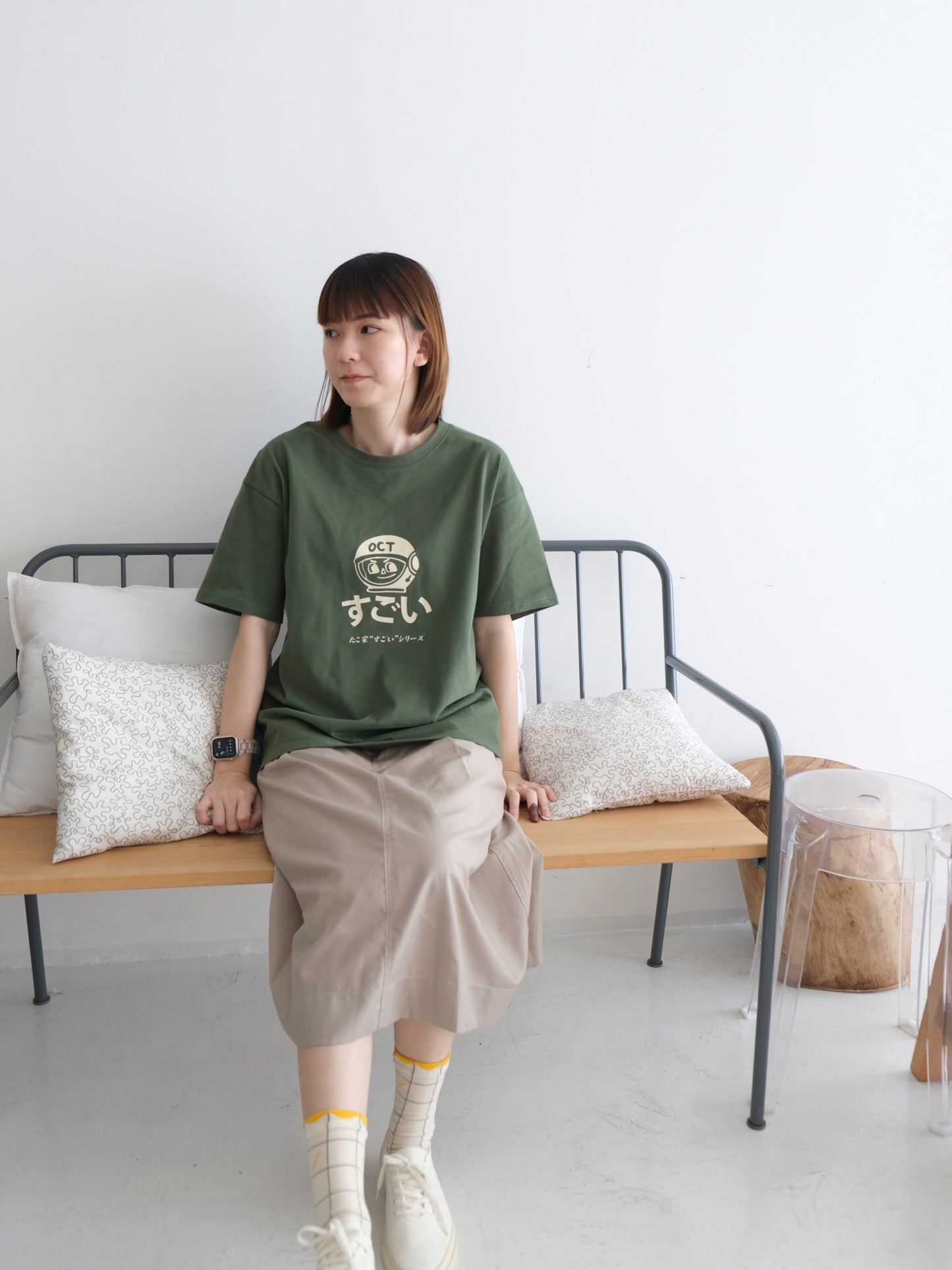 Oct Robot Tee (Green)