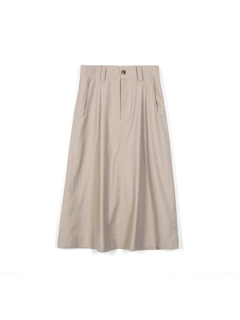 A-line Midi Skirt