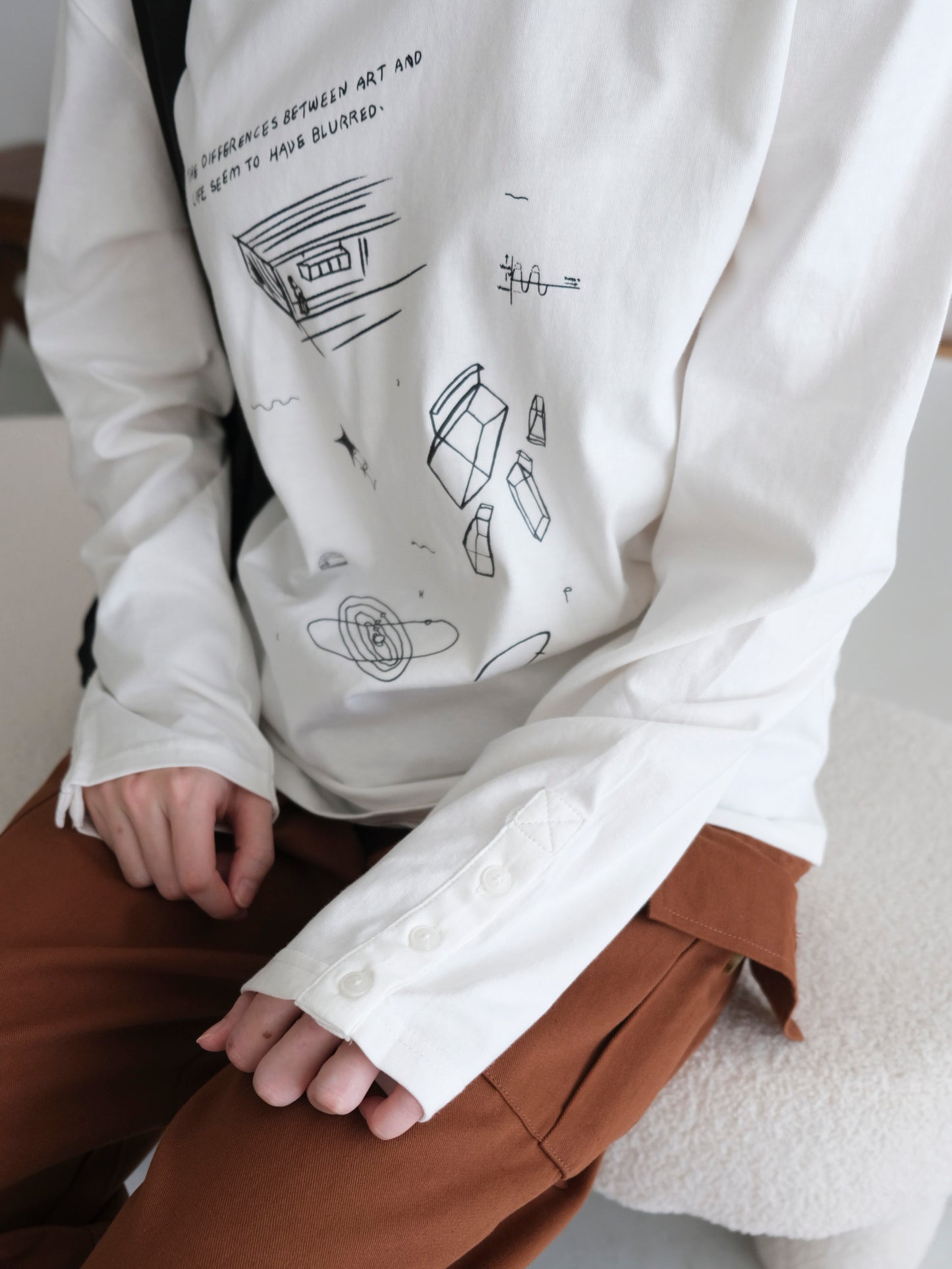 Universal Sleeve Tee (Green, White)