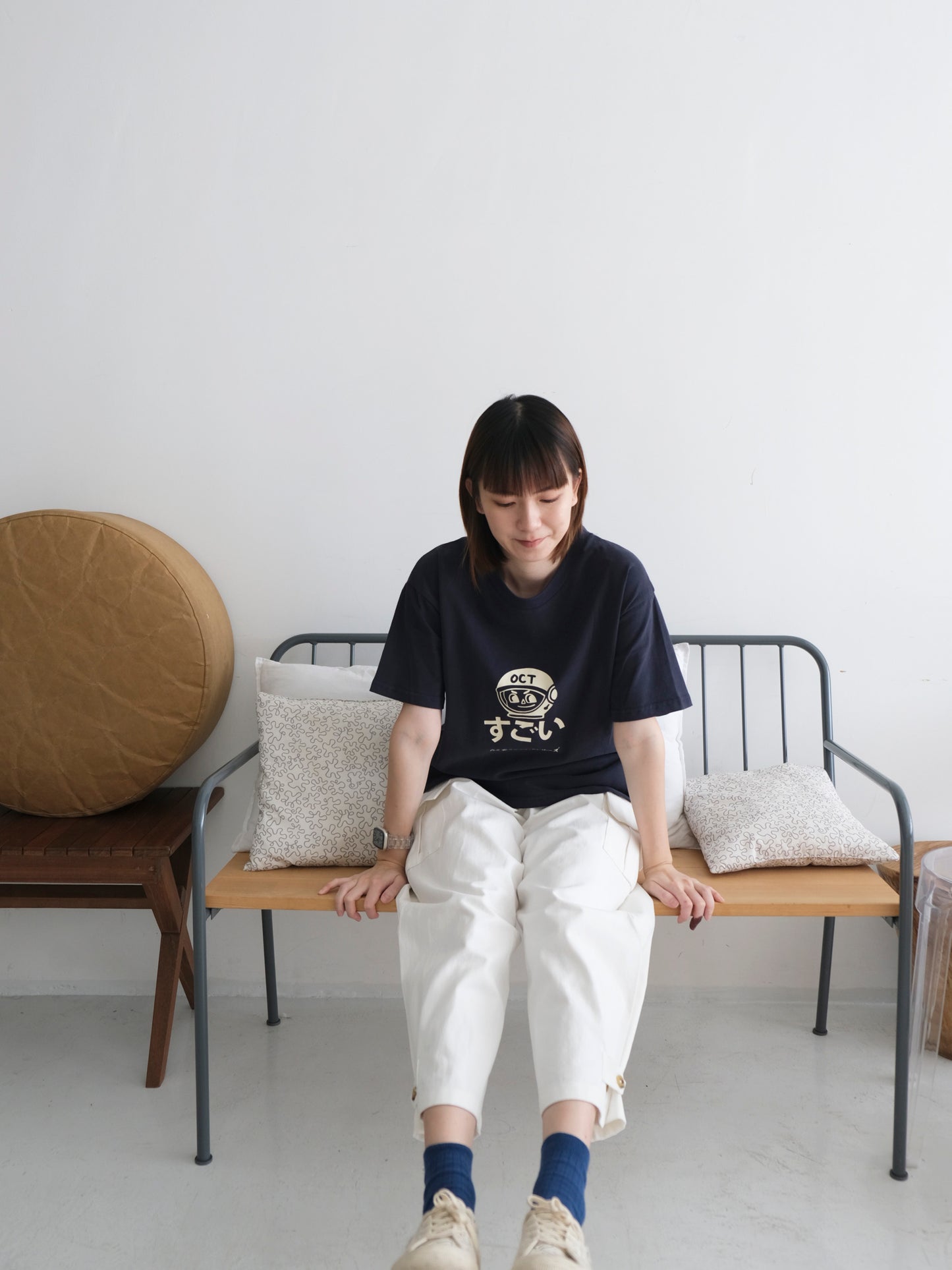 Oct Robot Tee (Navy Blue)