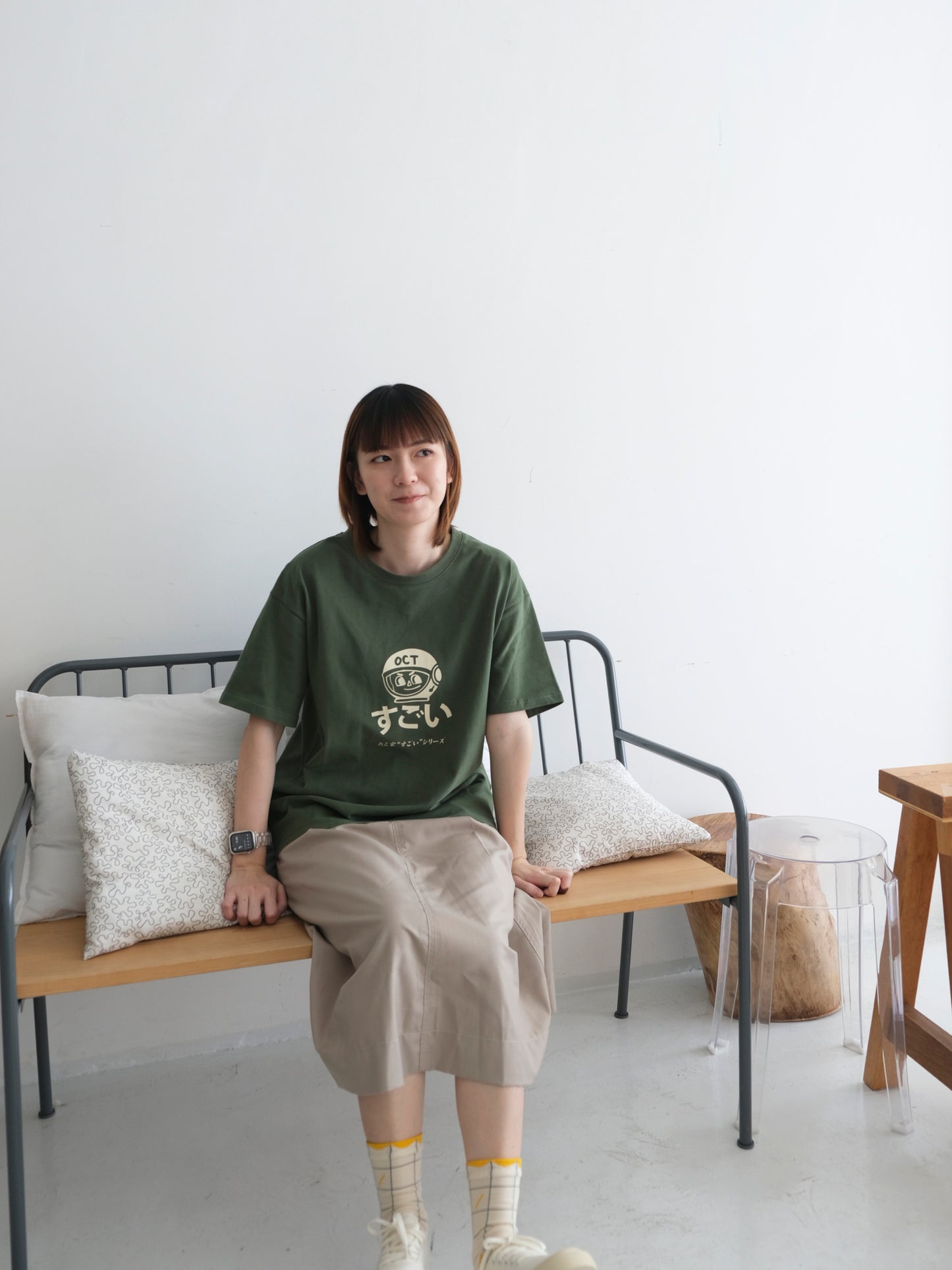 Oct Robot Tee (Green)