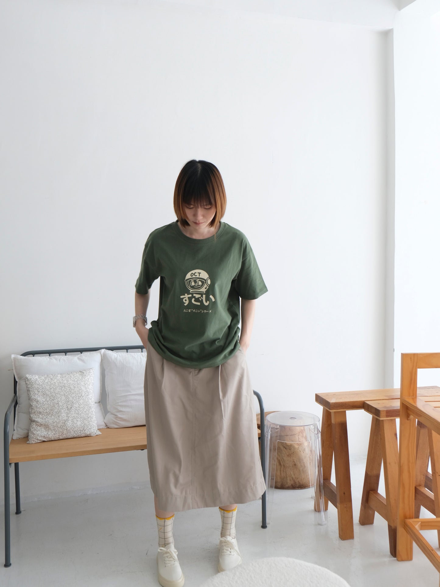 Oct Robot Tee (Green)