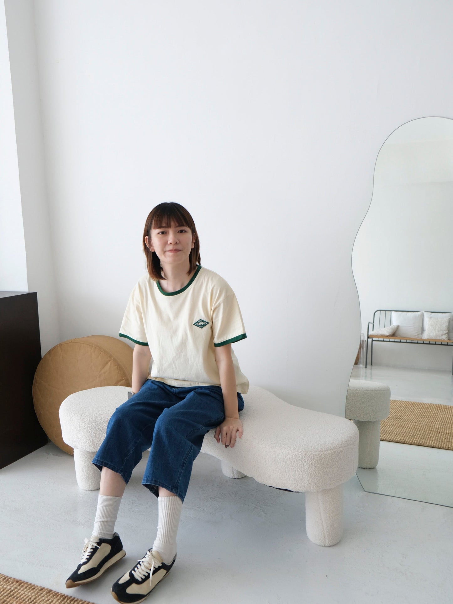 Py Dolphin Tee (Beige)