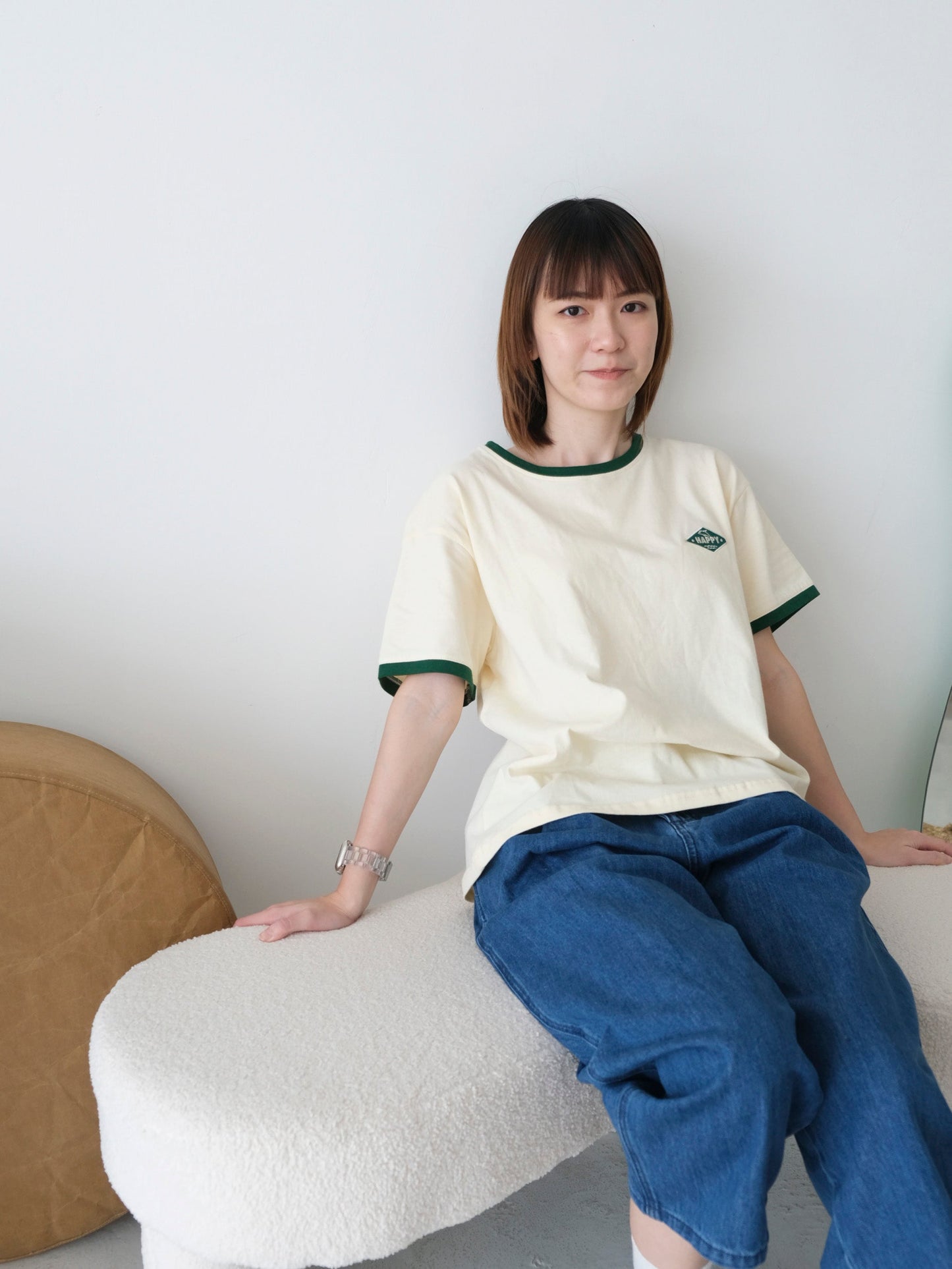 Py Dolphin Tee (Beige)