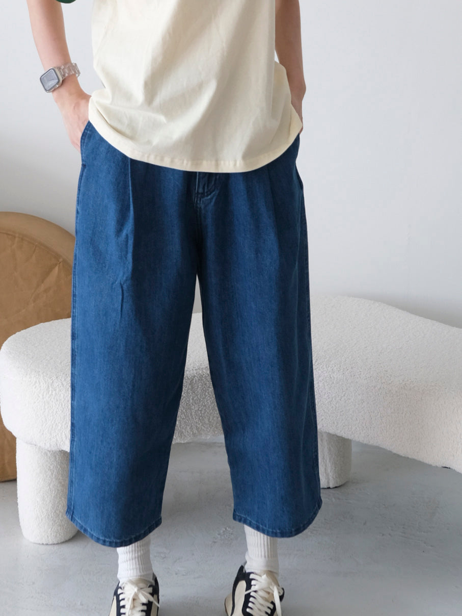 Oversize Tapered Jean Pants