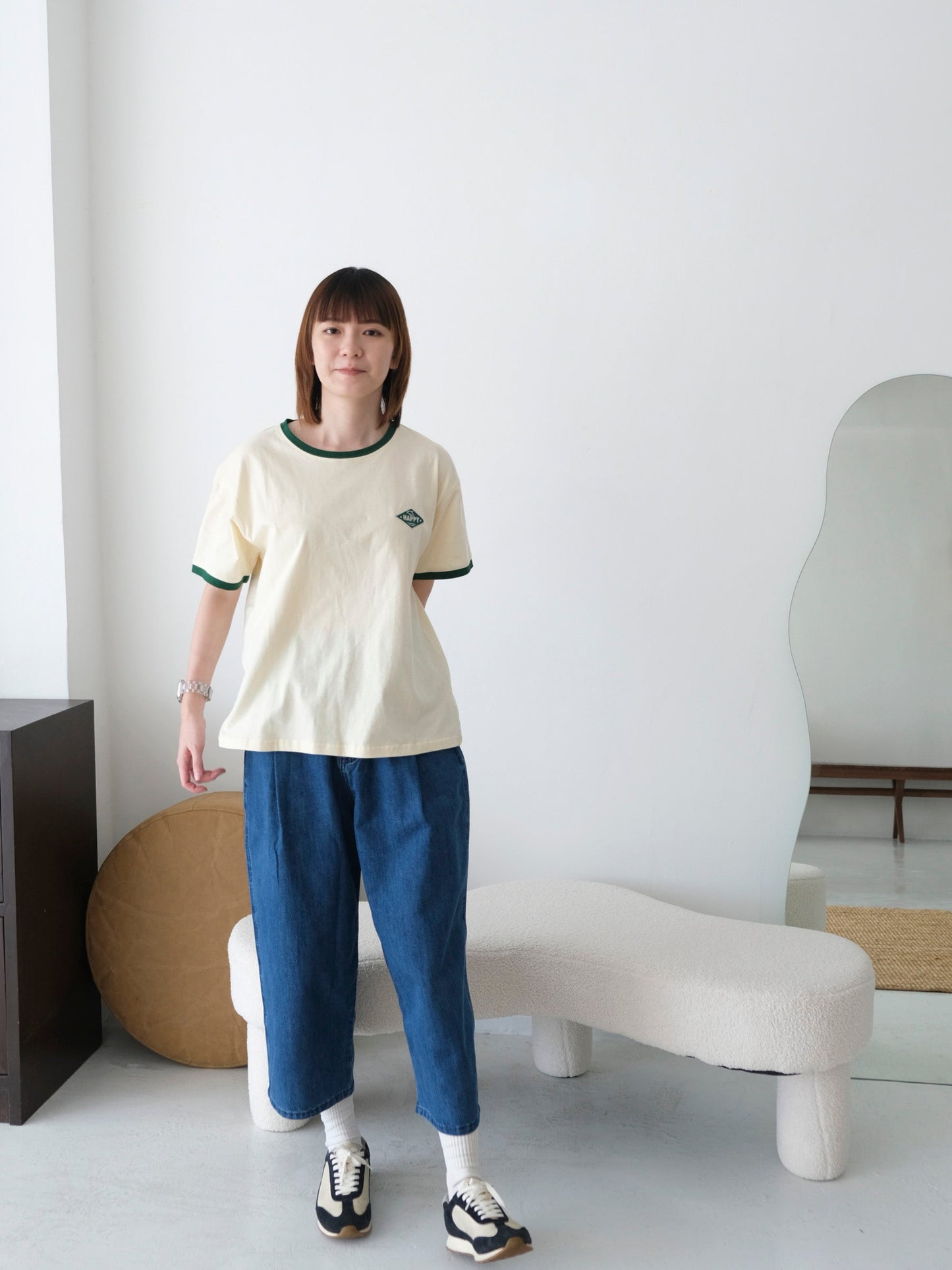 Py Dolphin Tee (Beige)