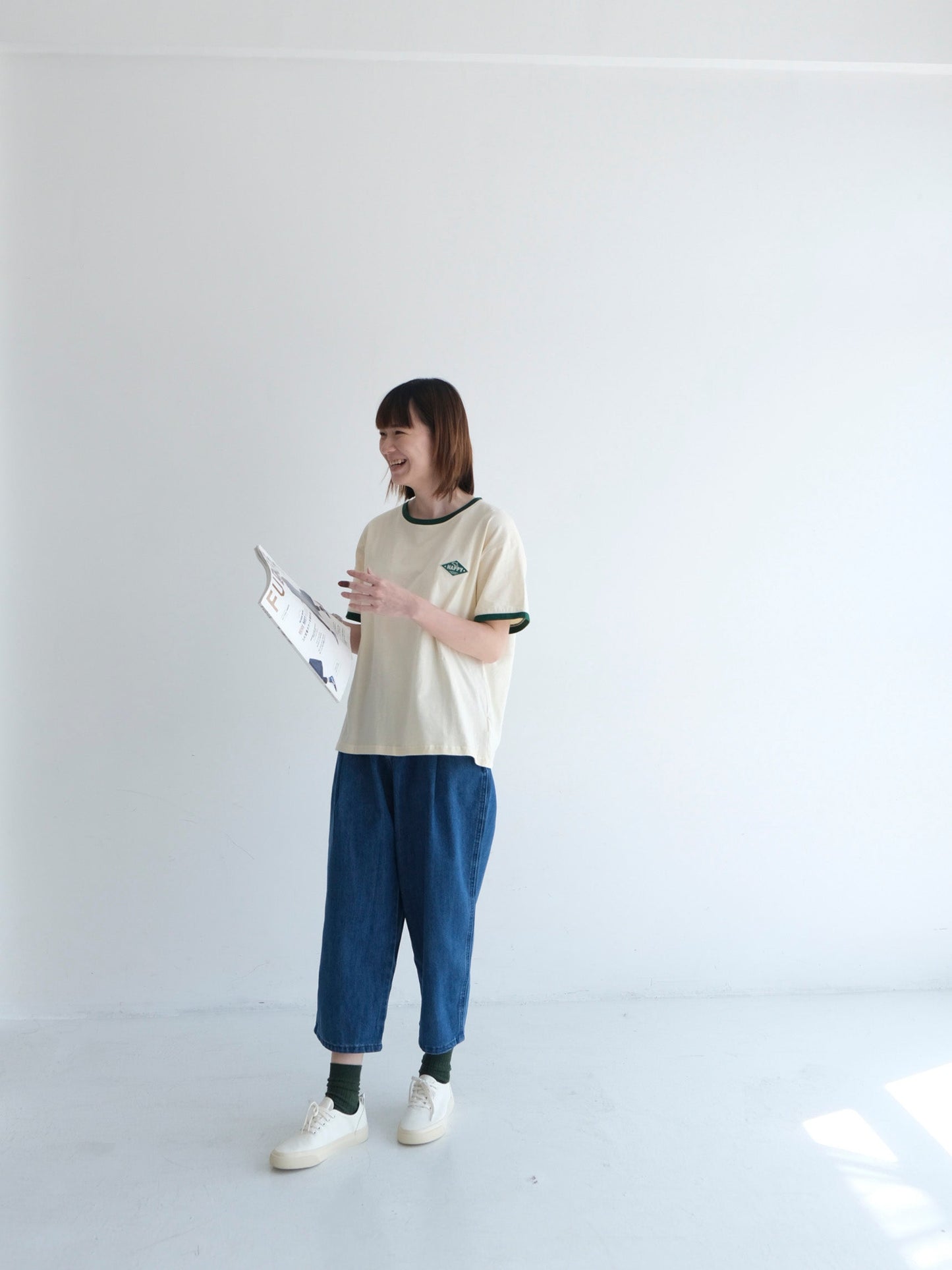 Py Dolphin Tee (Beige)
