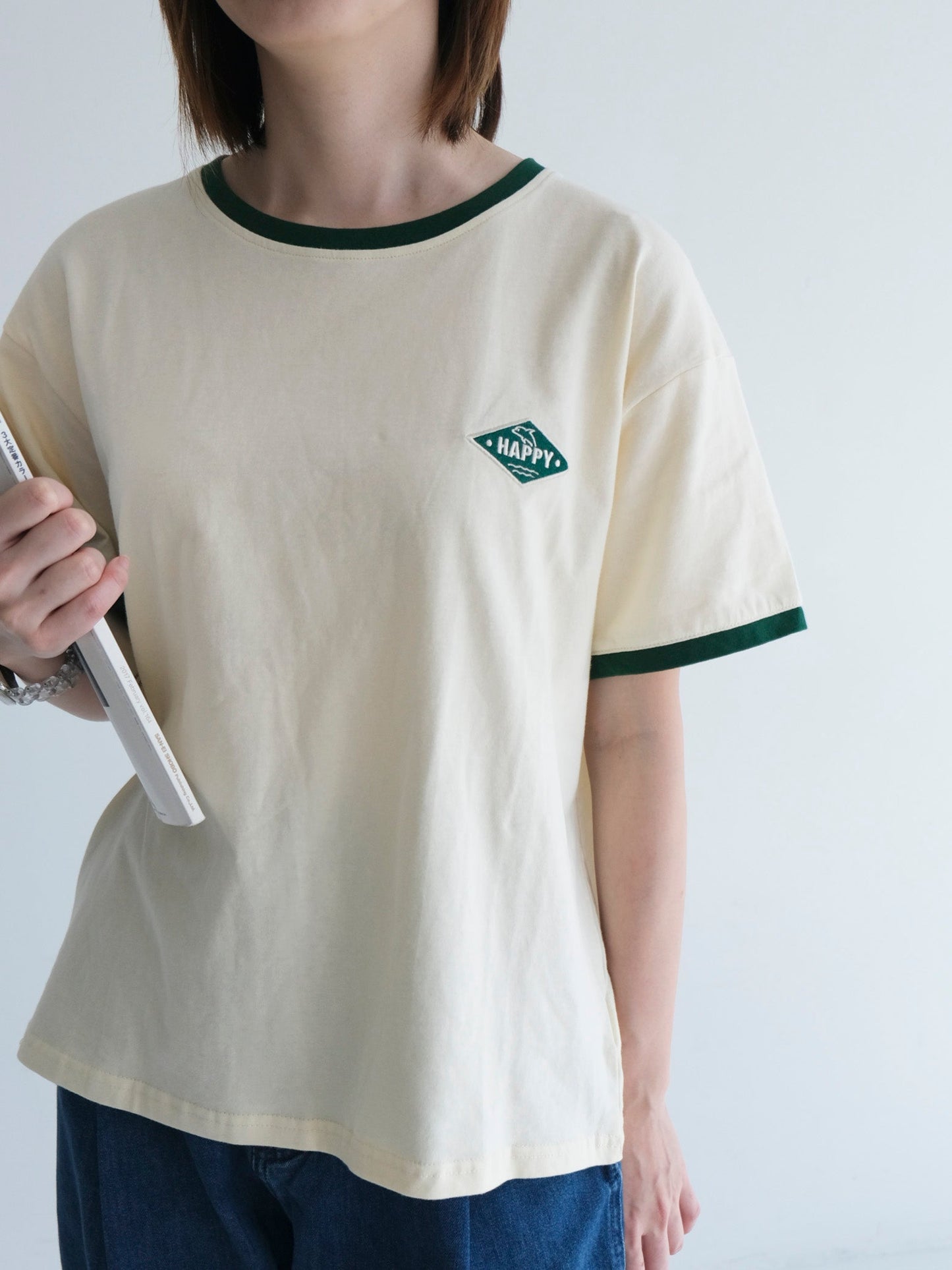 Py Dolphin Tee (Beige)