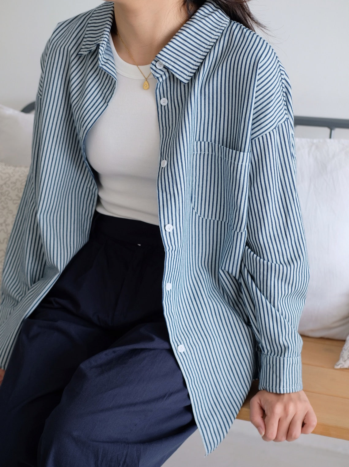 Stripe Long Sleeve Shirt